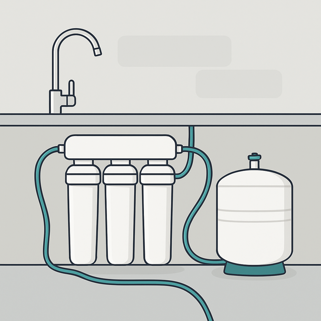 Water Filtration System R.O Installation